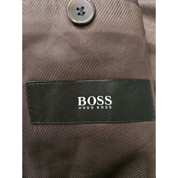 HUGO BOSS Blazer Jacket, Size 46R, REDA, Woven In Italy. - Picture 3 of 7